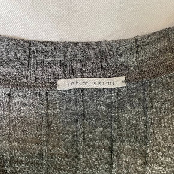Intimissimi Charcoal Button-Up Cardigan - Picture 9 of 10
